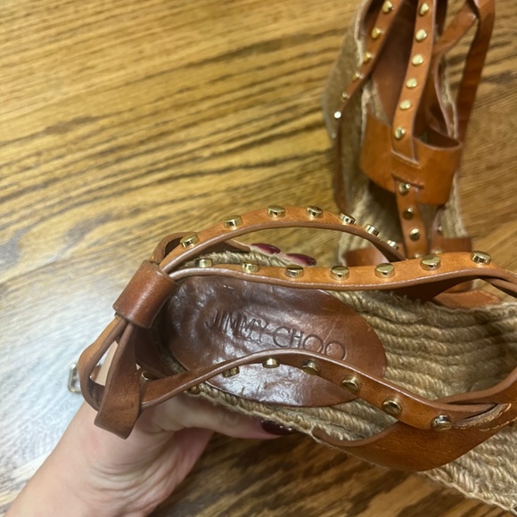 Vintage Jimmy Choo Wedges - Picture 2 of 5